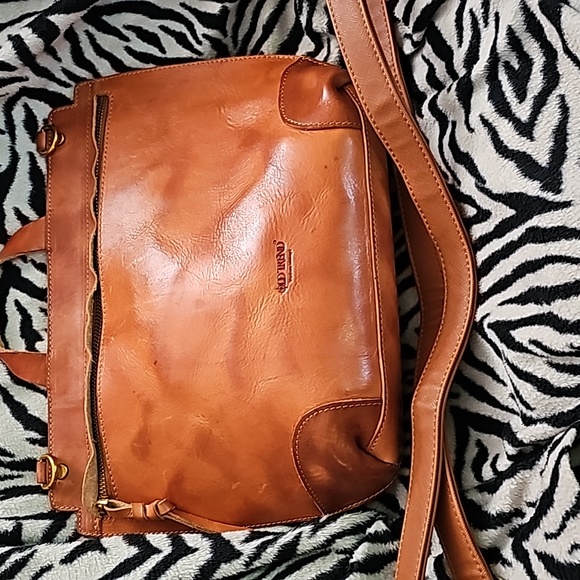 Old Trend Modern Vintage cognac leather bag NWOT - Picture 7 of 7